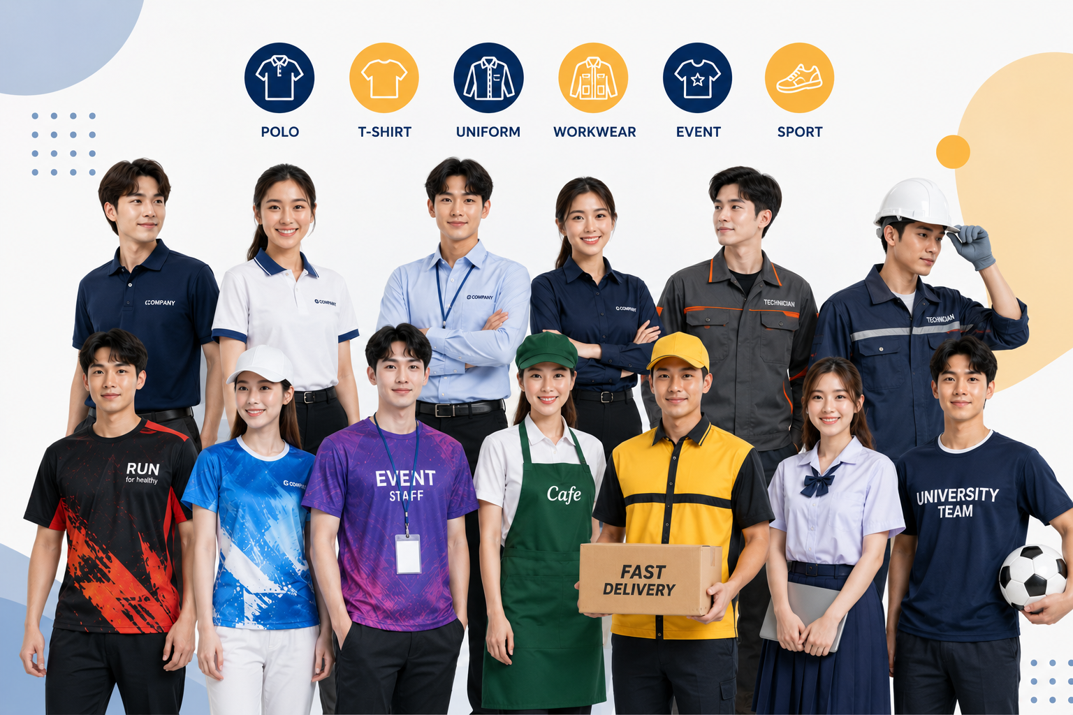 SSP Garment Cloud รับผลิตเสื้อครบวงจร